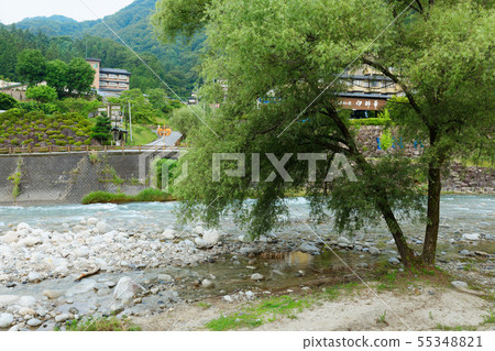 The day god hot spring Achigawa The day god hot spring Achigawa 55348821