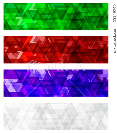 A set design of abstract modern vector bright 55349749
