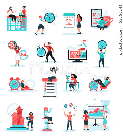 Time Management Flat Set Time Management Flat Set 55350244