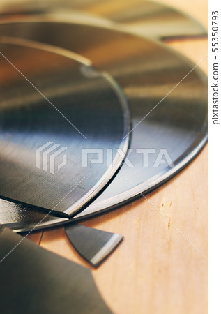 Broken vinyl records 55350793