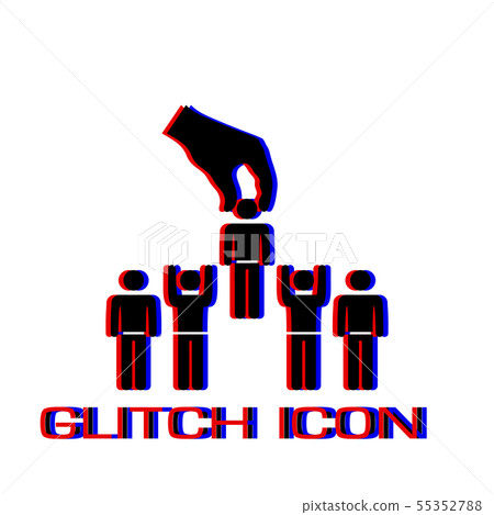 Recruitment concept icon flat Recruitment concept icon flat 55352788