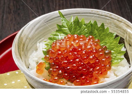 Soy sauce pickles with delicious salmon roe in Hokkaido 55354855