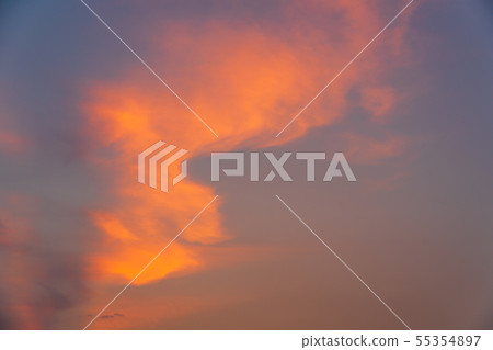 Summer sunset 55354897