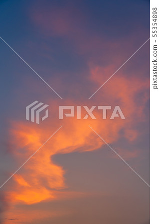 Summer sunset 55354898