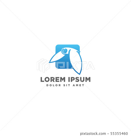 owl logo template vector illustration icon element 55355460