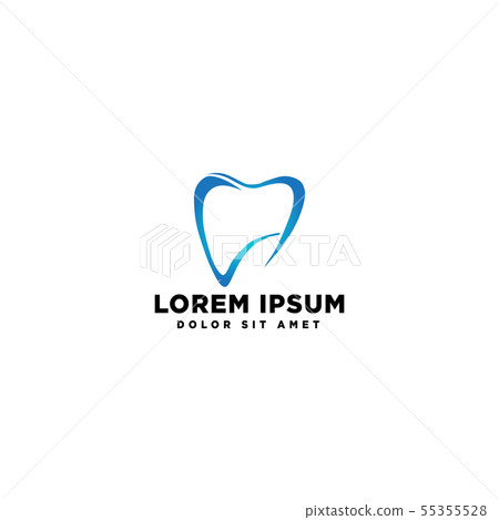 dental tooth health business logo template vector dental tooth health business logo template vector 55355528