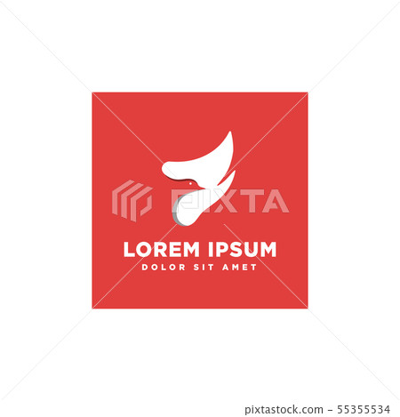 Birds, Dove, Pigeon, Logo template vector Birds, Dove, Pigeon, Logo template vector 55355534