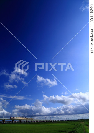 鹿島線的夏天天空 55356246