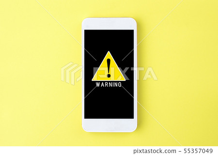 Smartphone warning sign 55357049
