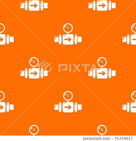 Pressure sensor pattern vector orange 55359017