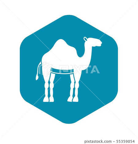 Camel icon, simple style Camel icon, simple style 55359854