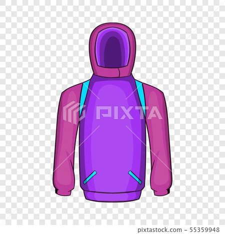 Snowboarder jacket icon, cartoon style Snowboarder jacket icon, cartoon style 55359948