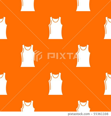 Women t shirt pattern vector orange 55361108
