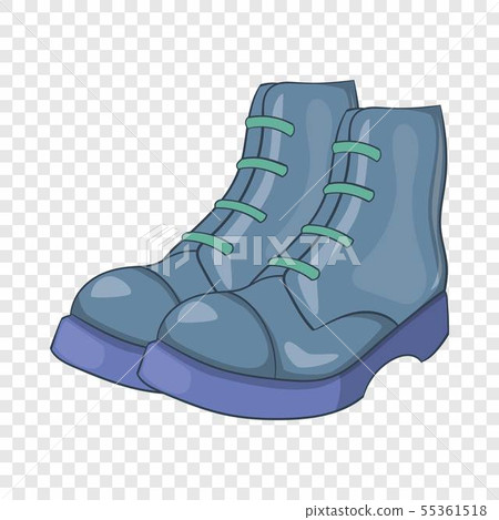 Mens boots icon, cartoon style Mens boots icon, cartoon style 55361518
