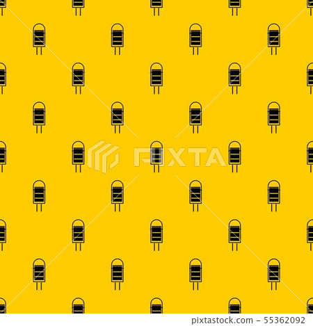 Trash can pattern vector 55362092