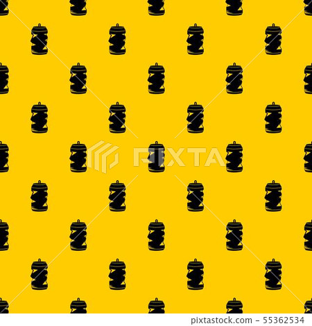 Crumpled aluminum cans pattern vector 55362534