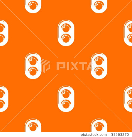 Traffic light railway pattern vector orange 55363270