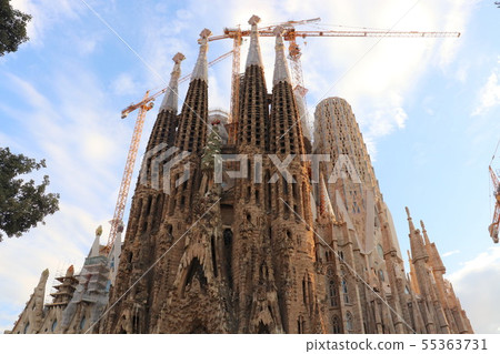Sagrada Familia (under construction in 2018) [Spain] 55363731