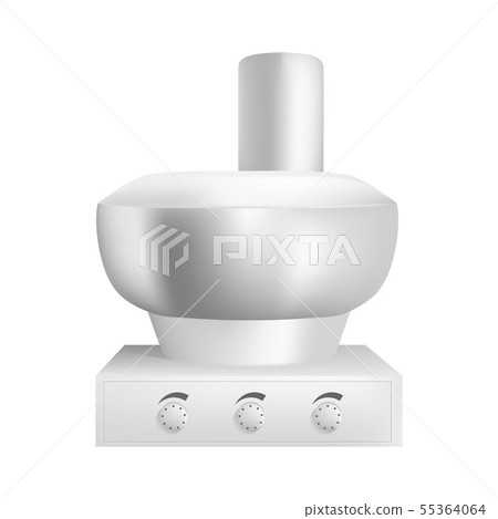 Food processor icon, realistic style 55364064