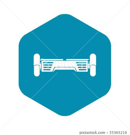 Smart scooter icon, simple style Smart scooter icon, simple style 55365218