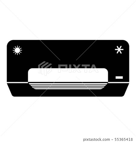 Air cooler icon, simple style Air cooler icon, simple style 55365418