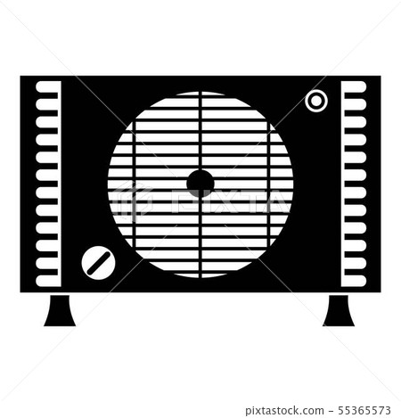Air conditioning compressor icon, simple style Air conditioning compressor icon, simple style 55365573