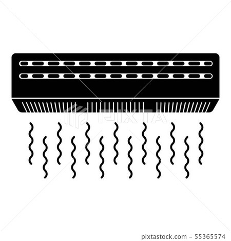 Ceiling air conditioner icon, simple style 55365574
