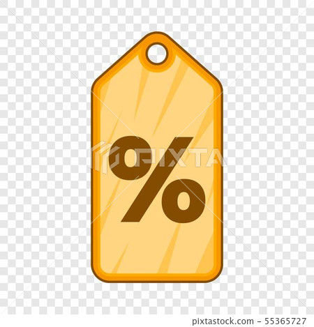 Tag icon, cartoon style - Stock Illustration [55365727] - PIXTA