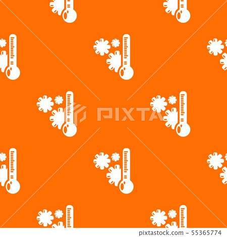 Cold pattern vector orange Cold pattern vector orange 55365774