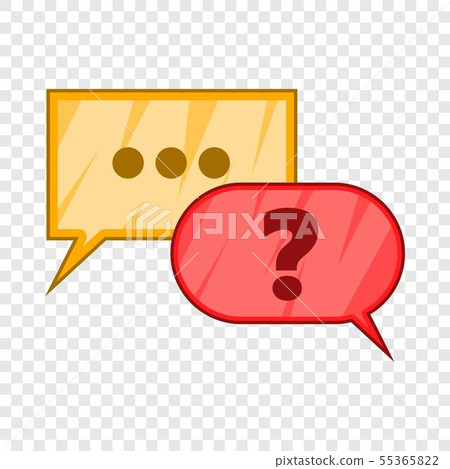 Question icon, cartoon style-插圖素材 [55365822] - PIXTA圖庫