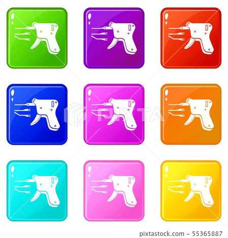 Code reader icons set 9 color collection-插圖素材 [55365887] - PIXTA圖庫