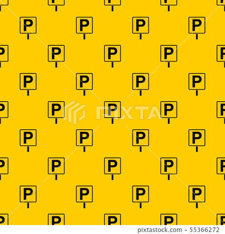 Parking sign pattern vector Parking sign pattern vector 55366272