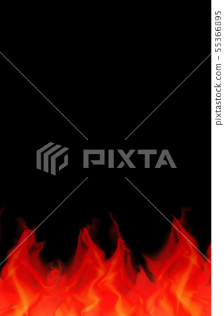 Illustration of flame background material Illustration of flame background material 55366895