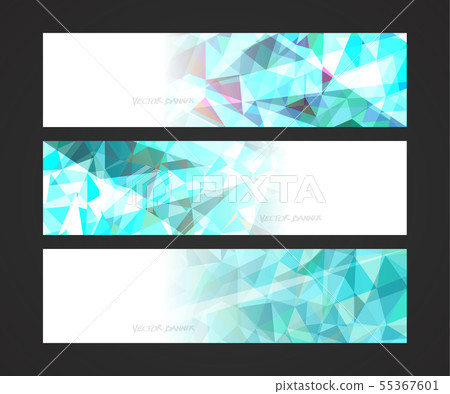 A set design of abstract modern vector banner 55367601