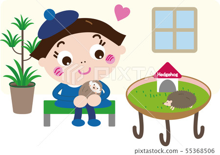 Hedgehog Cafe 5 (Hedgehogs and Girls) 55368506