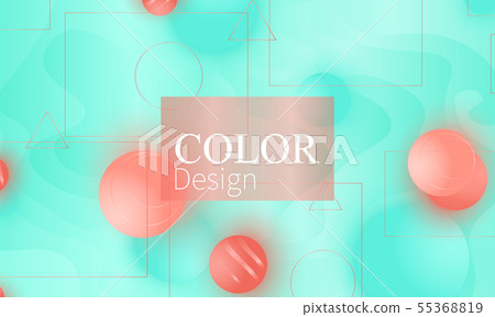 Color background. Fluid pattern. 55368819