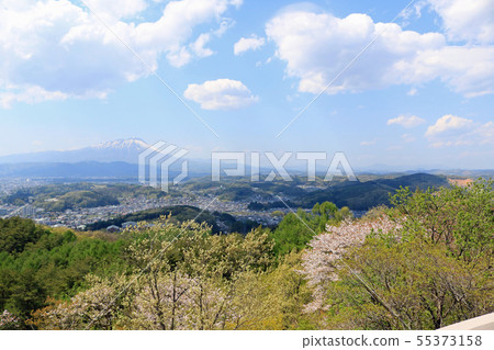 Iwate Mountain seen from Kaichi Seiichi Memorial Observatory 55373158