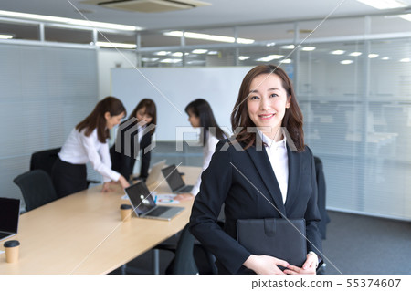 女商人，會議，辦公室 55374607