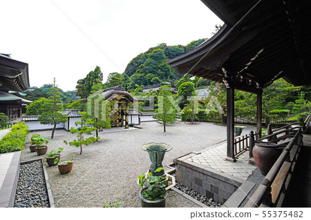 Kitakankura Jiancho Temple View the Karamon from Hojo Kitakankura Jiancho Temple View the Karamon from Hojo 55375482