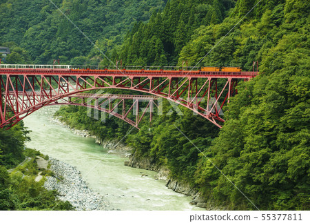 黑部峽谷鐵路台車火車宇奈月溫泉富山旅遊景點 黑部峽谷鐵路台車火車宇奈月溫泉富山旅遊景點 55377811