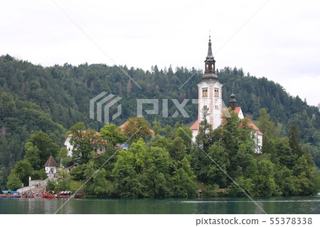Saint Martinus church on Lake Bled Saint Martinus church on Lake Bled 55378338