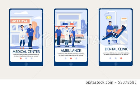 Informative Poster Inscription Medical Center. Informative Poster Inscription Medical Center. 55378583