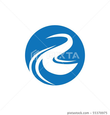 river icon vector illustration design 55378975