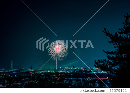 Fireworks display Fireworks display 55379121