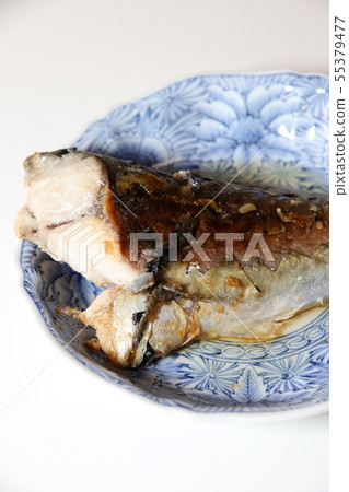 Grilled mackerel with salt (home cooking) Grilled mackerel with salt (home cooking) 55379477