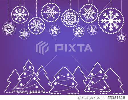 Christmas greeting card with abstract baubles with Christmas greeting card with abstract baubles with 55381816