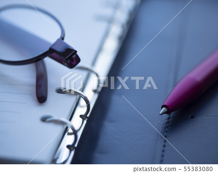 Business image · notebook · glasses · women Business image · notebook · glasses · women 55383080