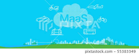 MaaS illustration MaaS illustration 55383349