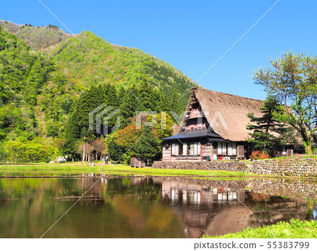 春天Gokayama Sounuma世界遺產 55383799