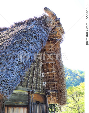 春天Gokayama Sounuma世界遺產 春天Gokayama Sounuma世界遺產 55383800